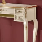 Classic Entrance Console in Wood with 5 Drawers Made in Italy - Richard Viadurini