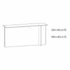 Design Entrance Console Extralight Decorated Glass Made in Italy - Sestola Viadurini