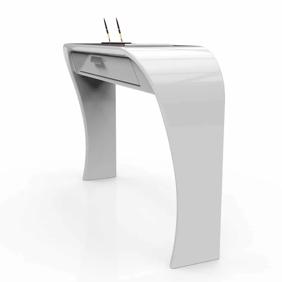 Modern console with drawer made in Italy, Gambara Viadurini