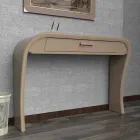 Modern console with drawer made in Italy, Gambara Viadurini