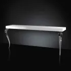 Console contemporary-style MDF and Luigi steel Viadurini