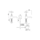 Pair of Vintage Brass Sink Taps Made in Italy – Katerina Viadurini