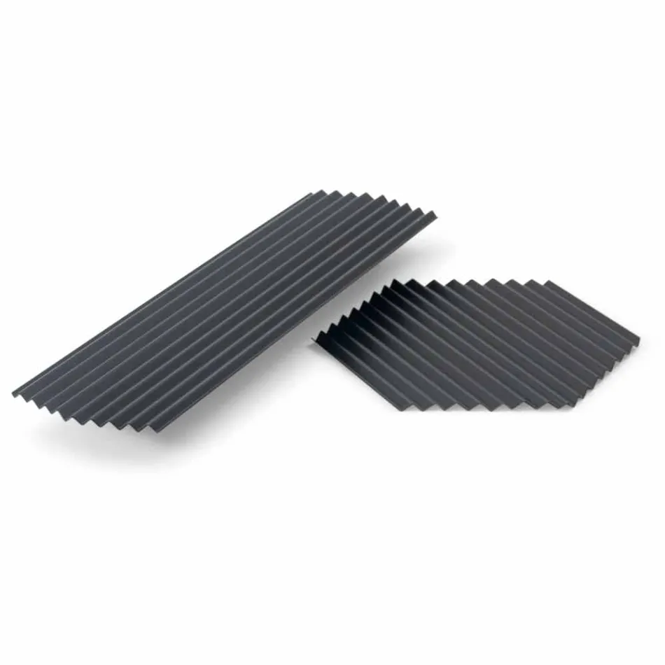 Pair of Trays in Black or Gold Lacquered Steel Modern Design - Savona Viadurini