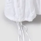 Elegant Chair Cover with Backrest for Living Room in Embroidered Linen - Panteo Viadurini