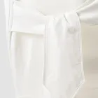 Elegant Chair Cover for Living Room in Colored Cotton with Backrest - Filippa Viadurini