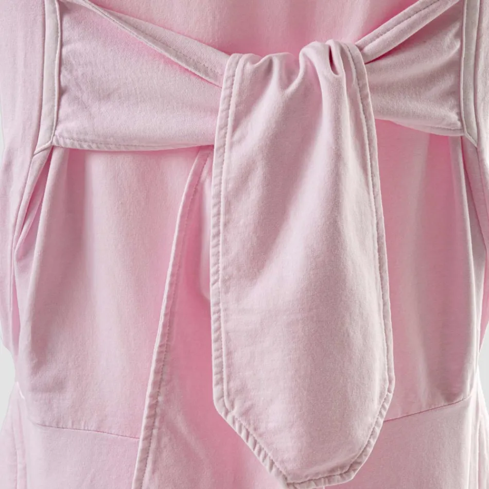 Elegant Chair Cover for Living Room in Colored Cotton with Backrest - Filippa Viadurini