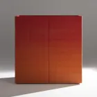 Living Room Sideboard with 2 Doors in Diamond Finish Made in Italy - Sagittario Viadurini