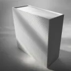 Design sideboard with 2 white, black or gold flora models Viadurini