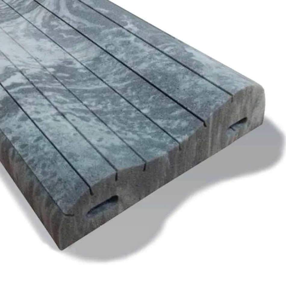 Double Wave Cushion in Memory Xform 11 cm high Made in Italy - Curly Viadurini