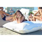 Cloud Pillow relaxing outdoor faux leather white nautical Trona Viadurini