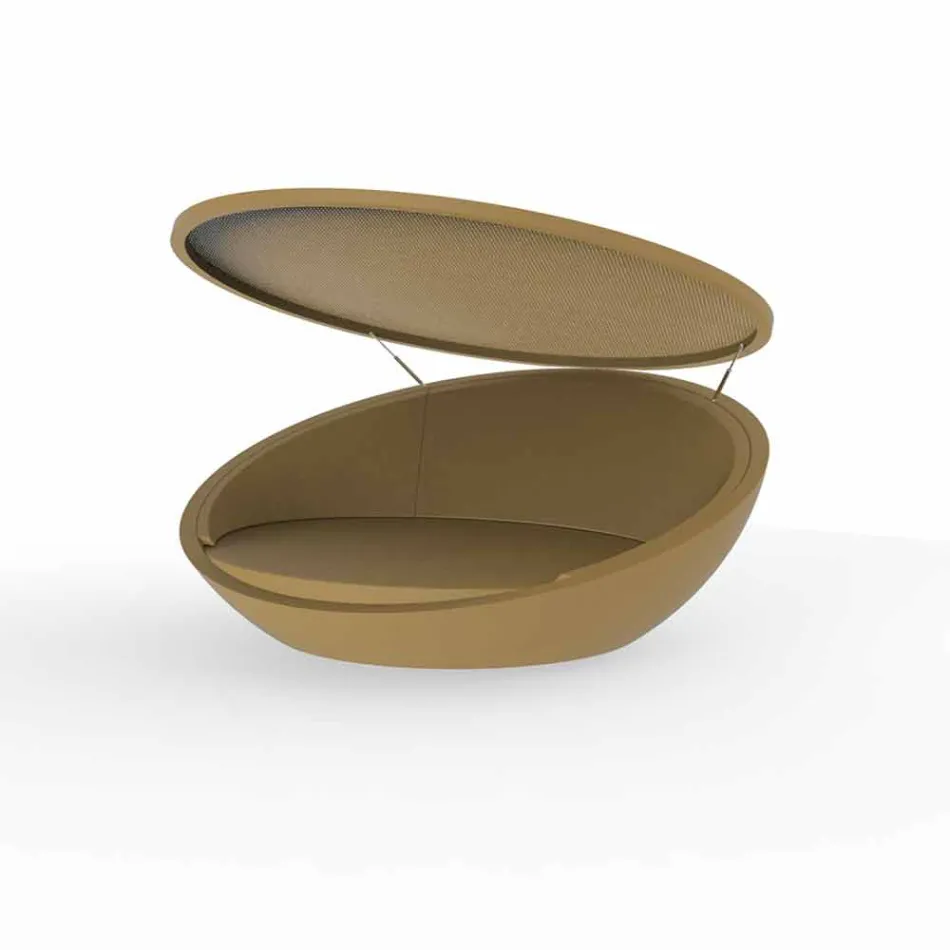 Modern design daybed Ulm by Vondom, in polyethylene resin Viadurini