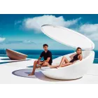 Modern design daybed Ulm by Vondom, in polyethylene resin Viadurini
