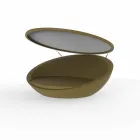 Modern design daybed Ulm by Vondom, in polyethylene resin Viadurini