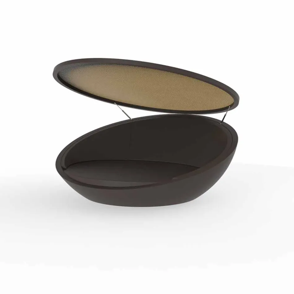 Modern design daybed Ulm by Vondom, in polyethylene resin Viadurini