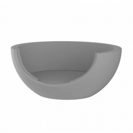 Daybed for Outdoor Luxury Circular Design in Polyethylene - Ulm Moon by Vondom Viadurini