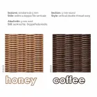 2 seater sofa from polyethylene garden handmade Jonny Viadurini