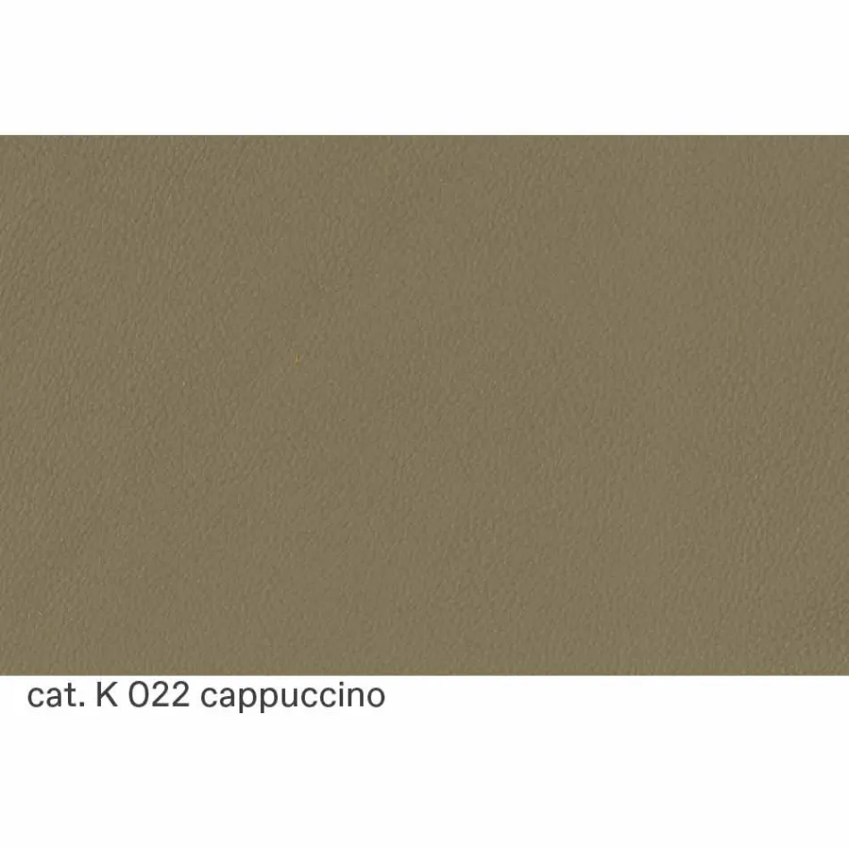 2 Seater Sofa Padded and Upholstered in Fine Made in Italy Leather - Centauro Viadurini