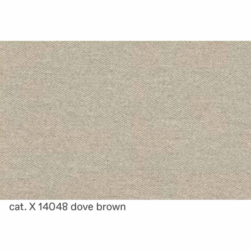 2 Seater Cotton Sofa with Side Cubes in Mdf Made in Italy - Damascus Viadurini