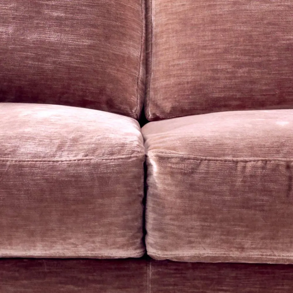 3-seater upholstered design sofa Grilli York 100 % made in Italy Viadurini