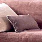 3-seater upholstered design sofa Grilli York 100 % made in Italy Viadurini