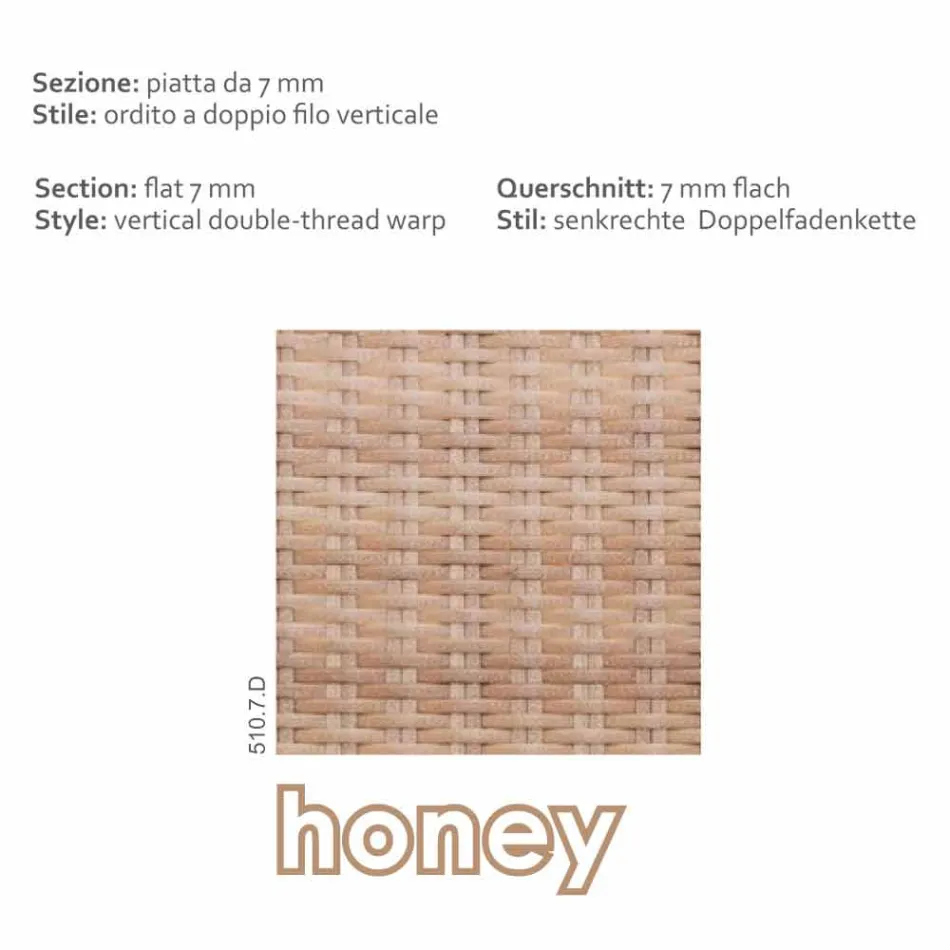 3 seater sofa Outdoor polyethylene and Joe Tempotest Viadurini