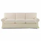 3 Seater Sofa Covered in High Quality Made in Italy Fabric - Andromeda Viadurini