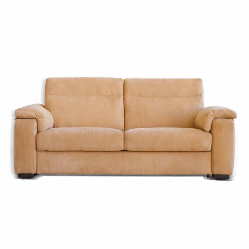 Design 2 seater sofa in fabric or eco-leather Lilia, made in Italy Viadurini