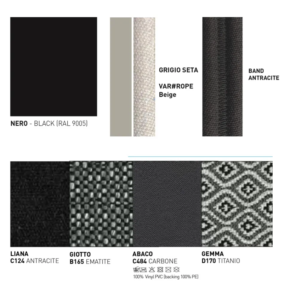 Outdoor Sofa with Pillows Included Made in Italy - Emmacross by Varaschin Viadurini