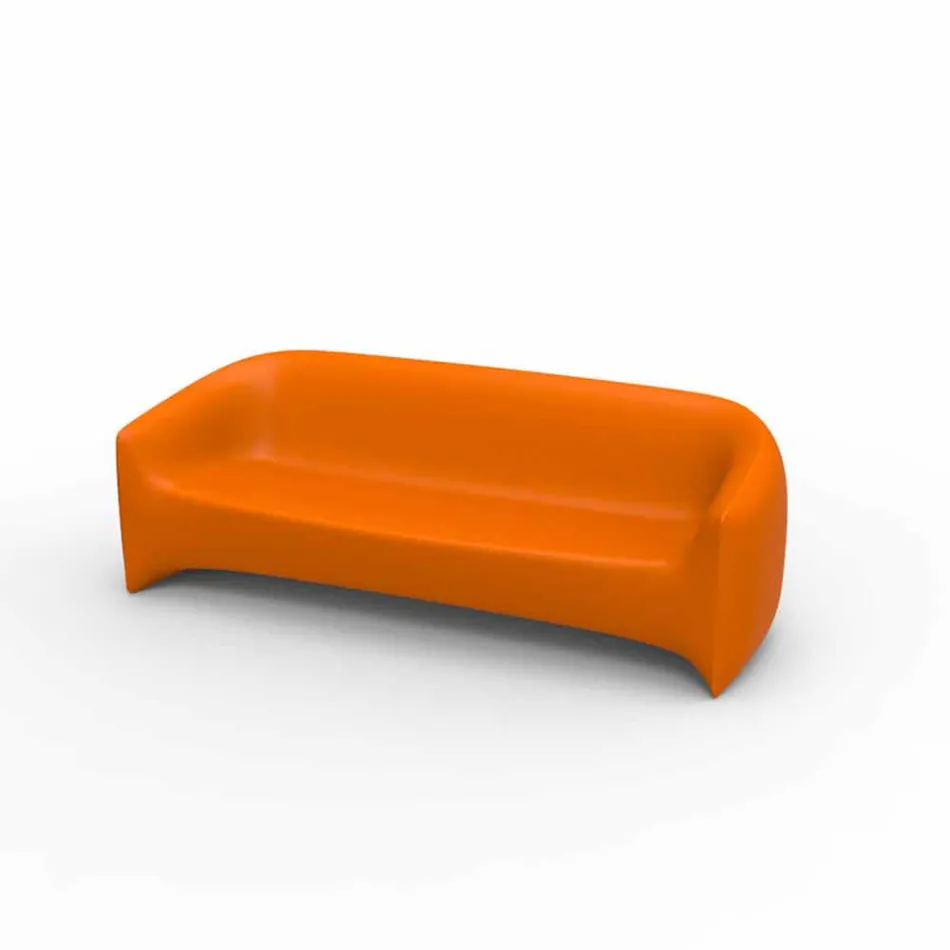 Design outdoor sofa in Blow by Vondom polyethylene resin Viadurini