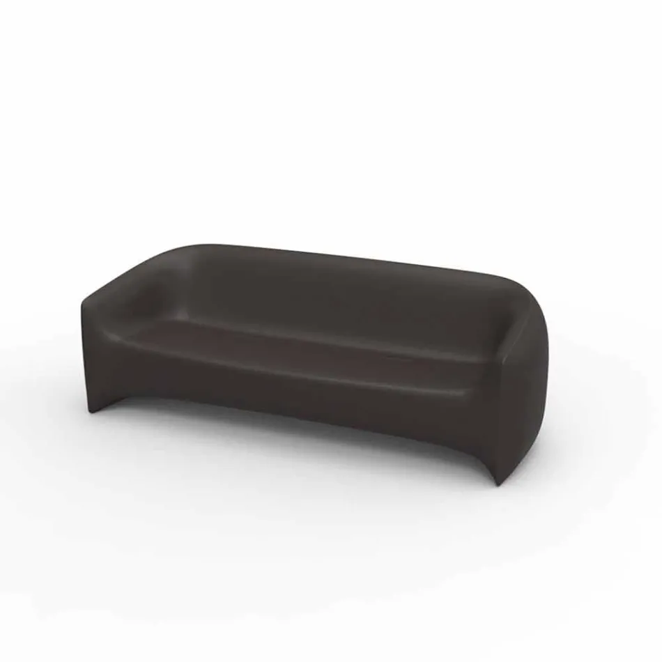 Design outdoor sofa in Blow by Vondom polyethylene resin Viadurini