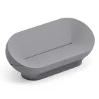 Polyethylene Outdoor Sofa Available in Various Colors - Towel Viadurini