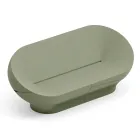 Polyethylene Outdoor Sofa Available in Various Colors - Towel Viadurini