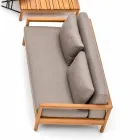 Modern Varaschin Bali outdoor sofa with padded cushions Viadurini