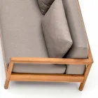 Modern Varaschin Bali outdoor sofa with padded cushions Viadurini