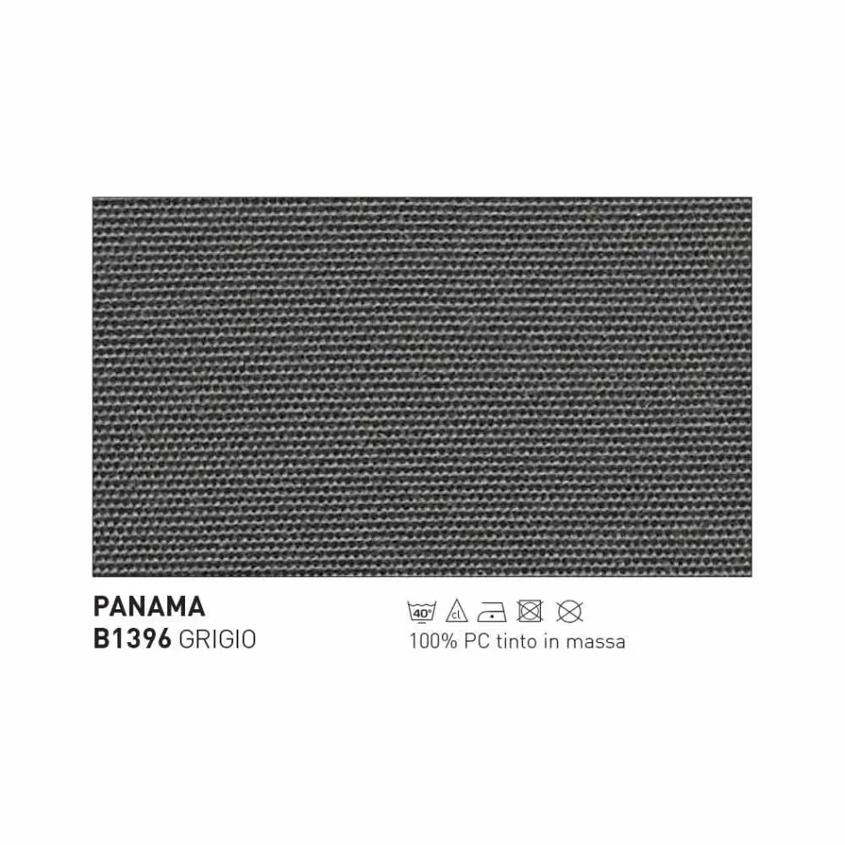 Modern Varaschin Emma outdoor sofa in fabric and metal Viadurini