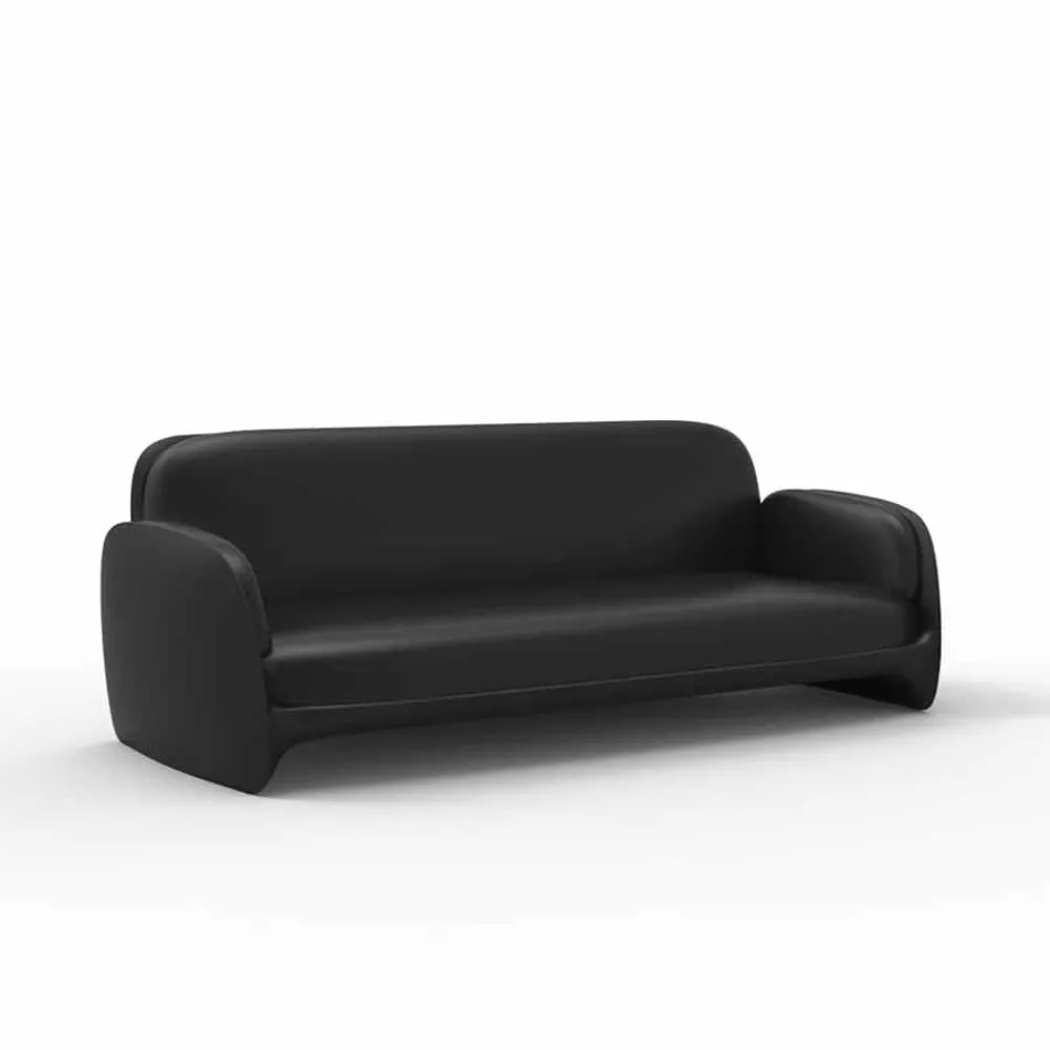 Modern design polyethylene garden sofa Pezzettina by Vondom Viadurini