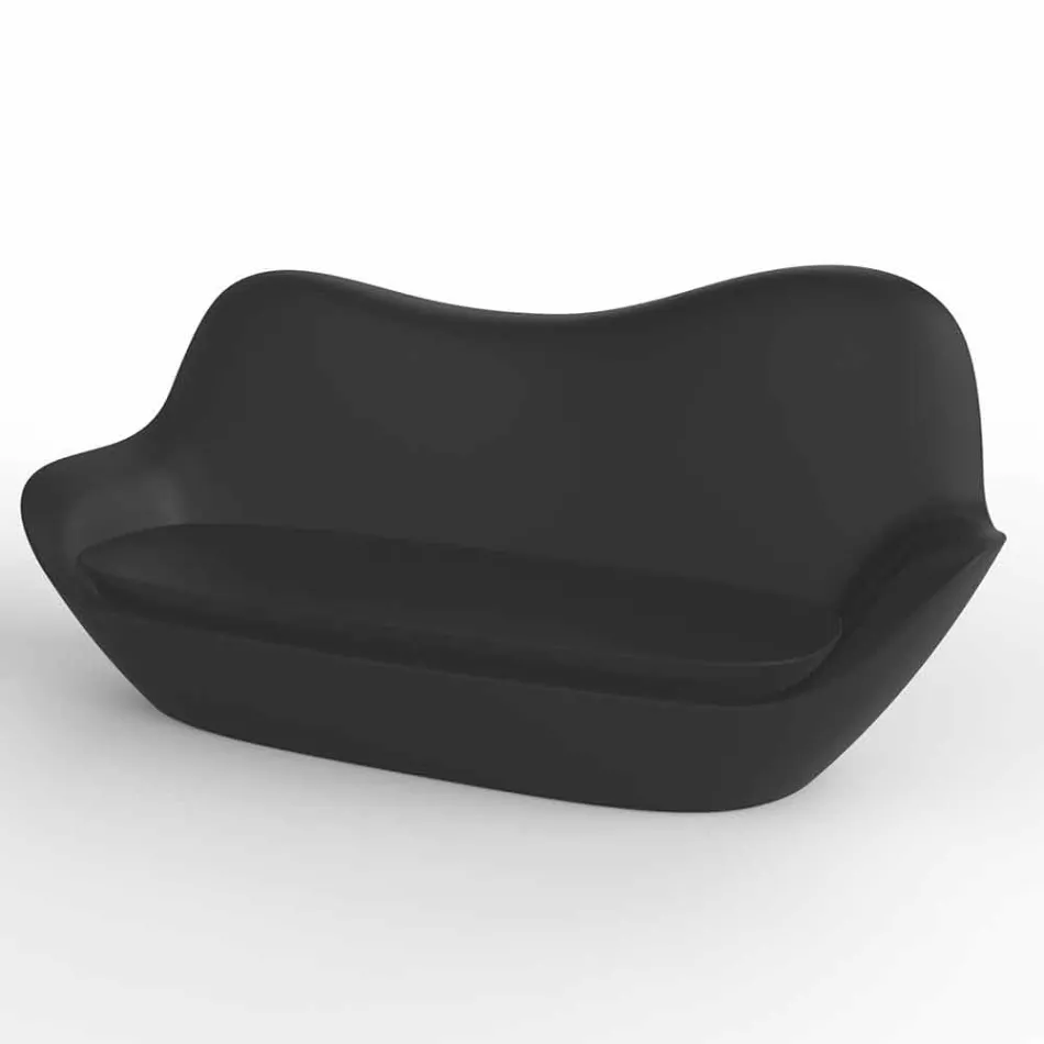 Modern design polyethylene garden sofa Sabinas by Vondom Viadurini