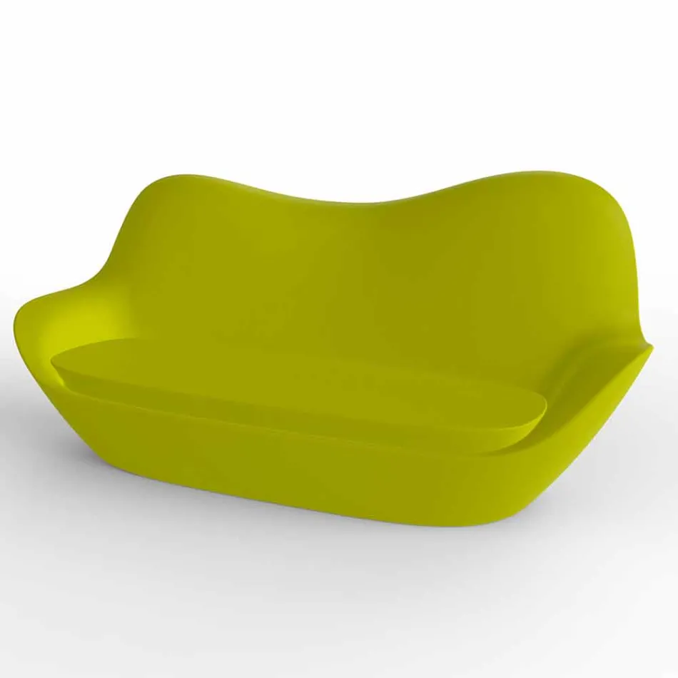 Modern design polyethylene garden sofa Sabinas by Vondom Viadurini
