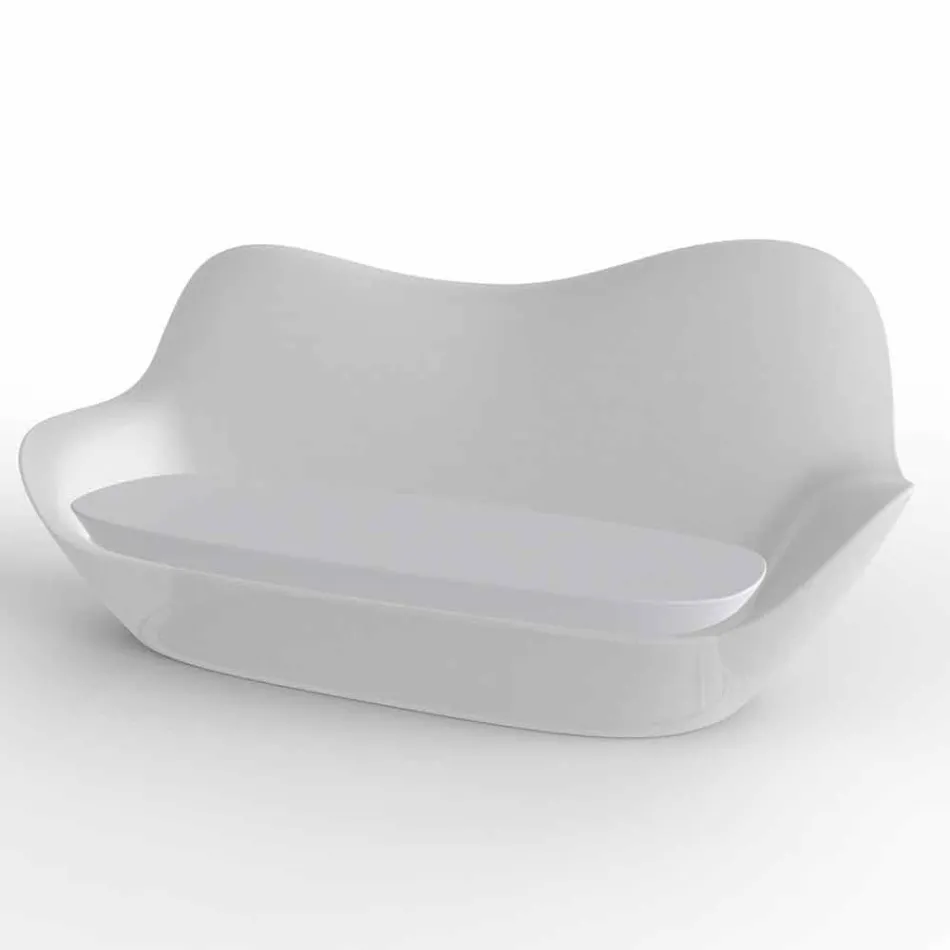Modern design polyethylene garden sofa Sabinas by Vondom Viadurini