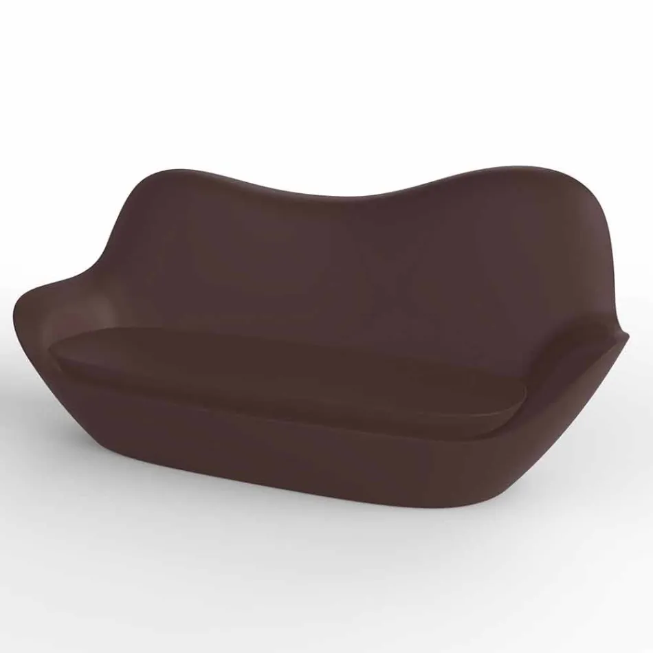 Modern design polyethylene garden sofa Sabinas by Vondom Viadurini