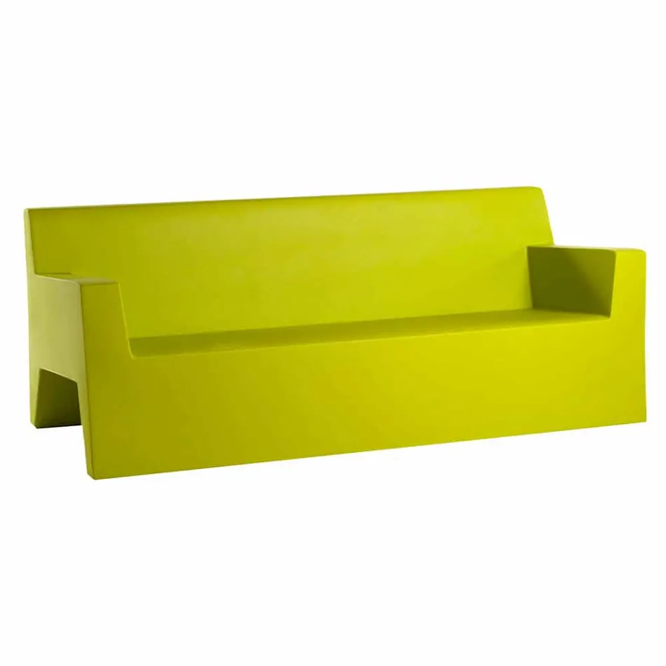 Jut by Vondom garden sofa, in polyethylene resin, design Viadurini