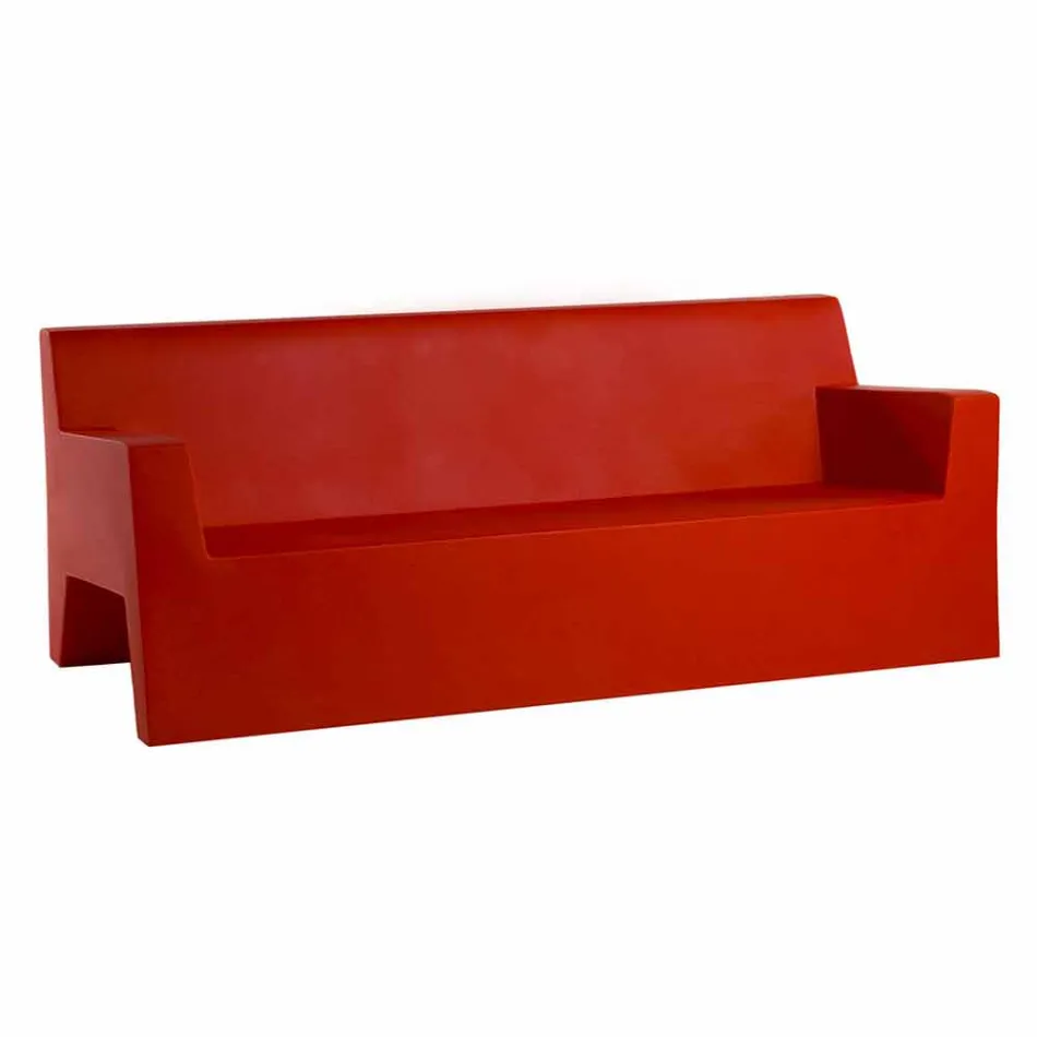Jut by Vondom garden sofa, in polyethylene resin, design Viadurini