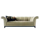 Design 3 seater upholstered sofa Grilli Shell handmade in Italy Viadurini