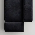 Saphir - Modern Modular Sofa with Glass Base, Made in Italy Viadurini