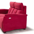 2-seater motorized sofa with 1 electric seat Gelso, modern design Viadurini