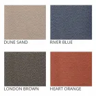 2 seater outdoor sofa in fabric or leather - Mara by Slide Viadurini