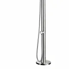 Outdoor Shower in Chromed Stainless Steel with Hand Shower Made in Italy - Modeo Viadurini