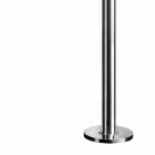 Stainless Steel Garden Shower with Round Shower Head Made in Italy - Norton Viadurini