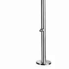 Garden shower in chromed stainless steel with foot washer Made in Italy - Modeo Viadurini