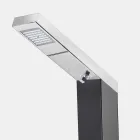Solar Garden Shower in Steel with Waterfall Jet Made in Italy - Werner Viadurini